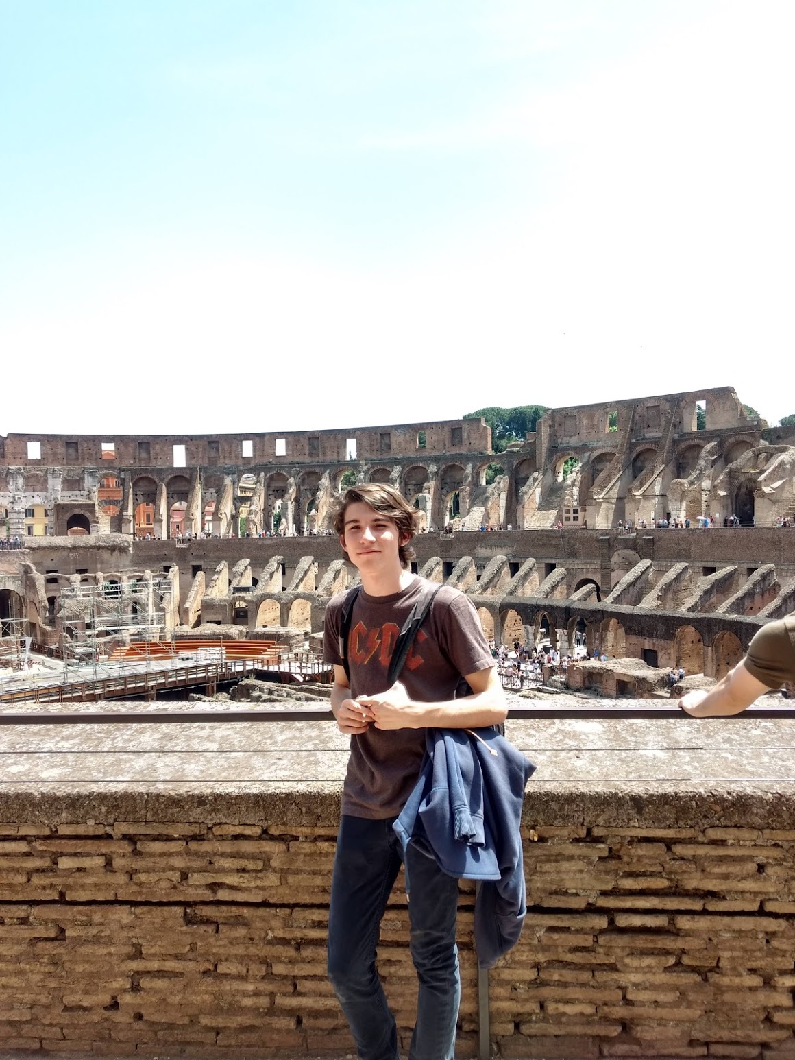 Me at the Roman Colloseum in 2018